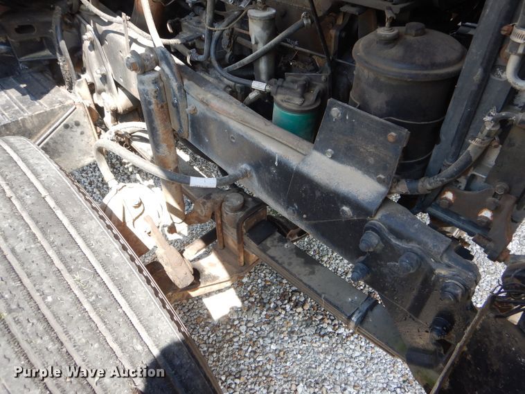 image for item HM9676 1979 Mack R686ST  flatbed truck with Big John tree transplanter