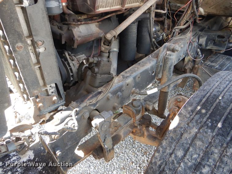 image for item HM9676 1979 Mack R686ST  flatbed truck with Big John tree transplanter