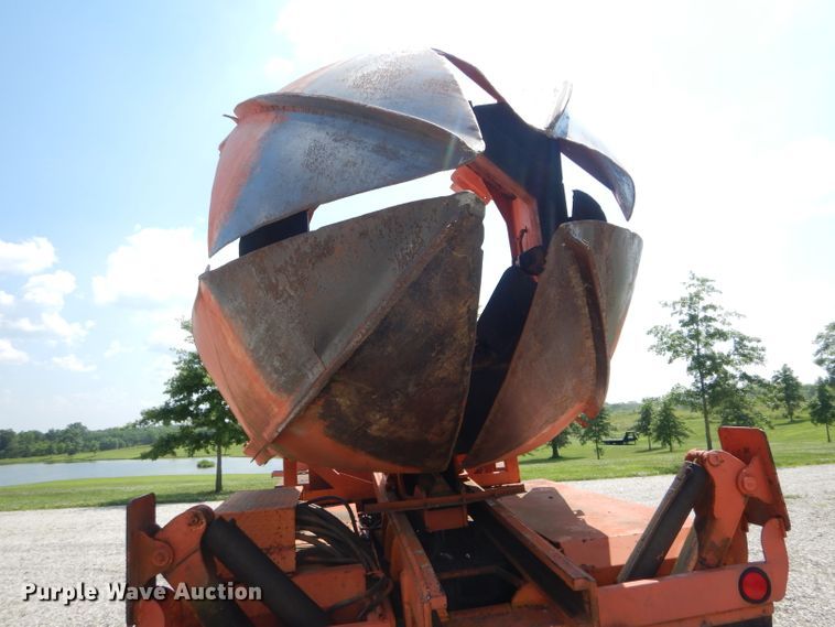 image for item HM9676 1979 Mack R686ST  flatbed truck with Big John tree transplanter