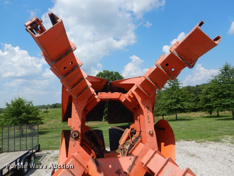 image for item HM9676 1979 Mack R686ST  flatbed truck with Big John tree transplanter