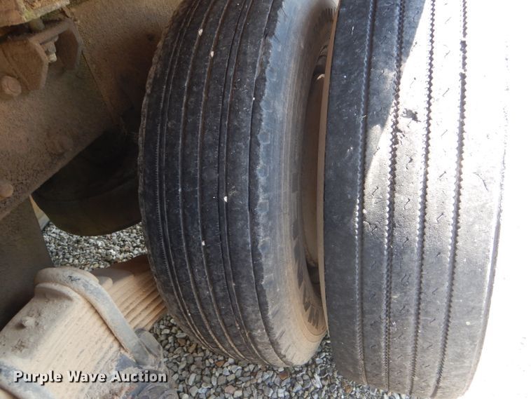 image for item HM9676 1979 Mack R686ST  flatbed truck with Big John tree transplanter