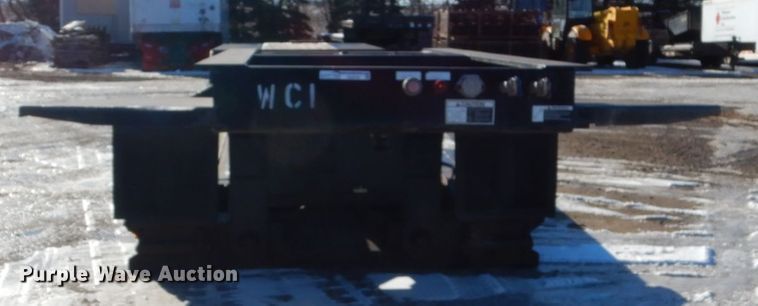 image for item HU9787 2005 Load King 553SS lowboy equipment trailer