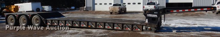 image for item HU9787 2005 Load King 553SS lowboy equipment trailer