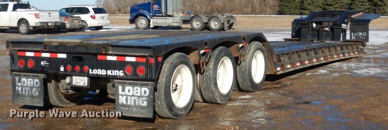 image for item HU9787 2005 Load King 553SS lowboy equipment trailer