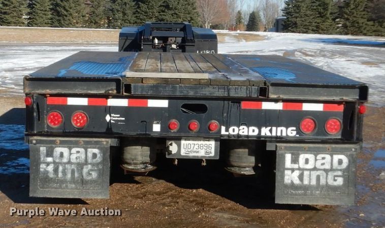 image for item HU9787 2005 Load King 553SS lowboy equipment trailer