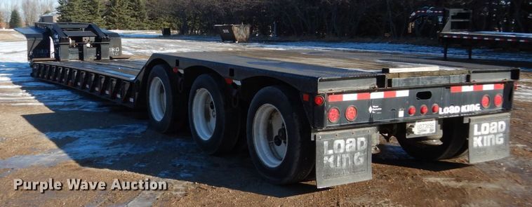 image for item HU9787 2005 Load King 553SS lowboy equipment trailer