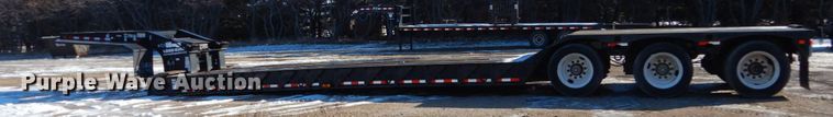 image for item HU9787 2005 Load King 553SS lowboy equipment trailer