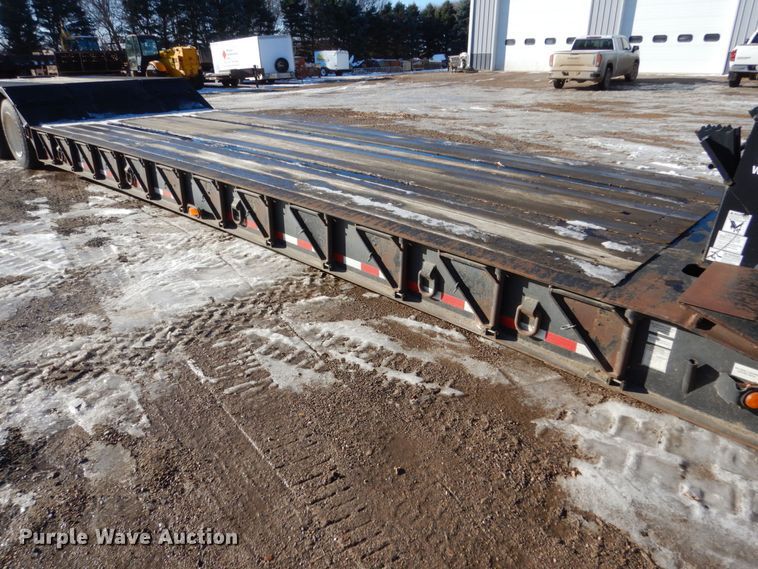 image for item HU9787 2005 Load King 553SS lowboy equipment trailer