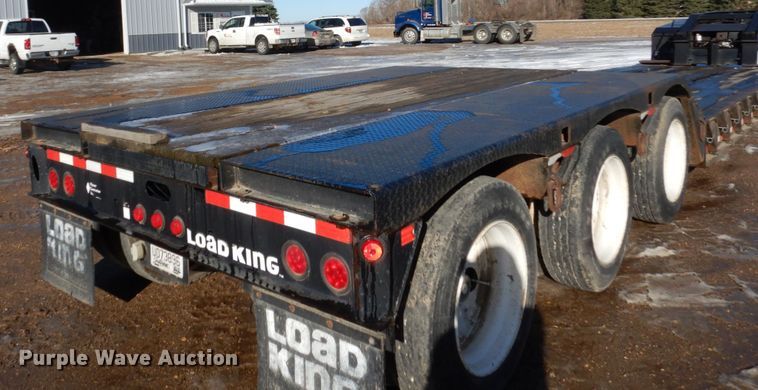 image for item HU9787 2005 Load King 553SS lowboy equipment trailer