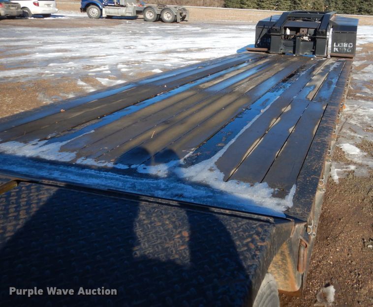 image for item HU9787 2005 Load King 553SS lowboy equipment trailer