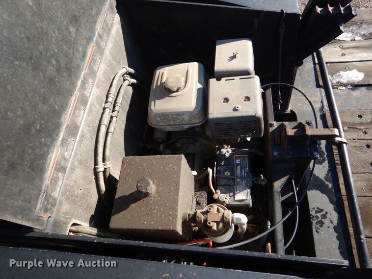 image for item HU9787 2005 Load King 553SS lowboy equipment trailer