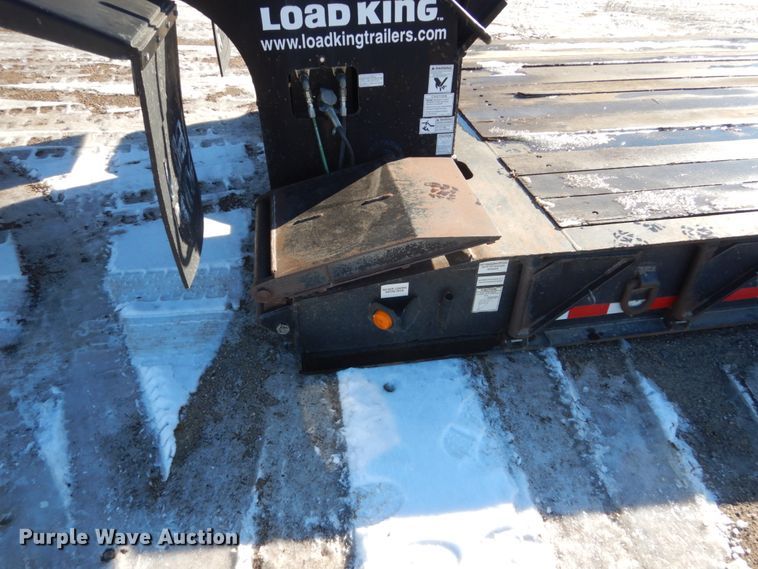 image for item HU9787 2005 Load King 553SS lowboy equipment trailer