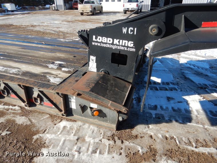 image for item HU9787 2005 Load King 553SS lowboy equipment trailer