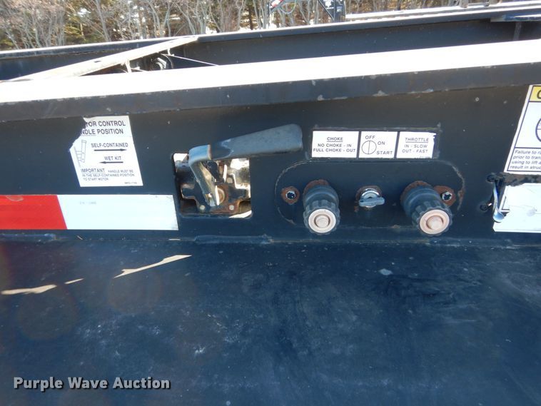 image for item HU9787 2005 Load King 553SS lowboy equipment trailer