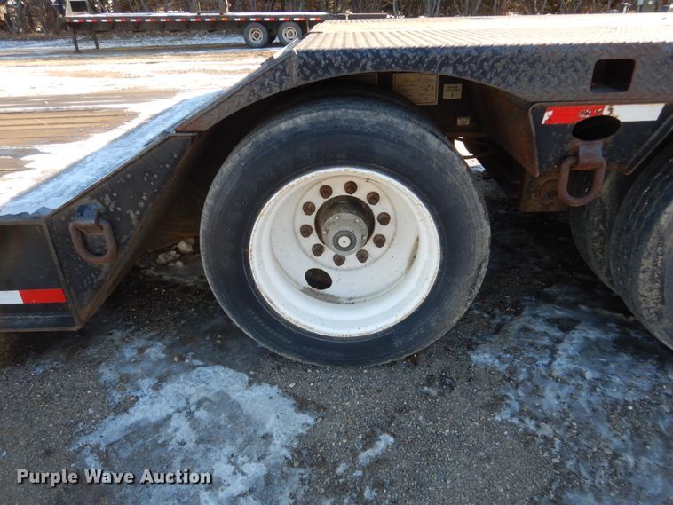 image for item HU9787 2005 Load King 553SS lowboy equipment trailer