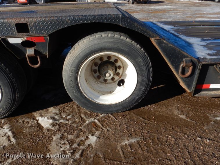 image for item HU9787 2005 Load King 553SS lowboy equipment trailer