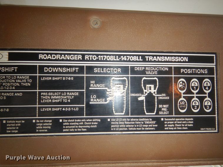 image for item HU9810 1995 Ford LS9000  semi truck