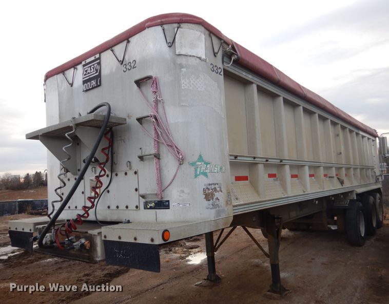 image for item HU9811 1988 Trailstar end dump trailer