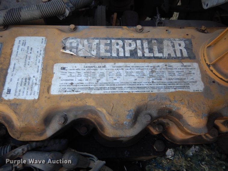 image for item HU9819 2002 Chevrolet C6500  dump flatbed truck