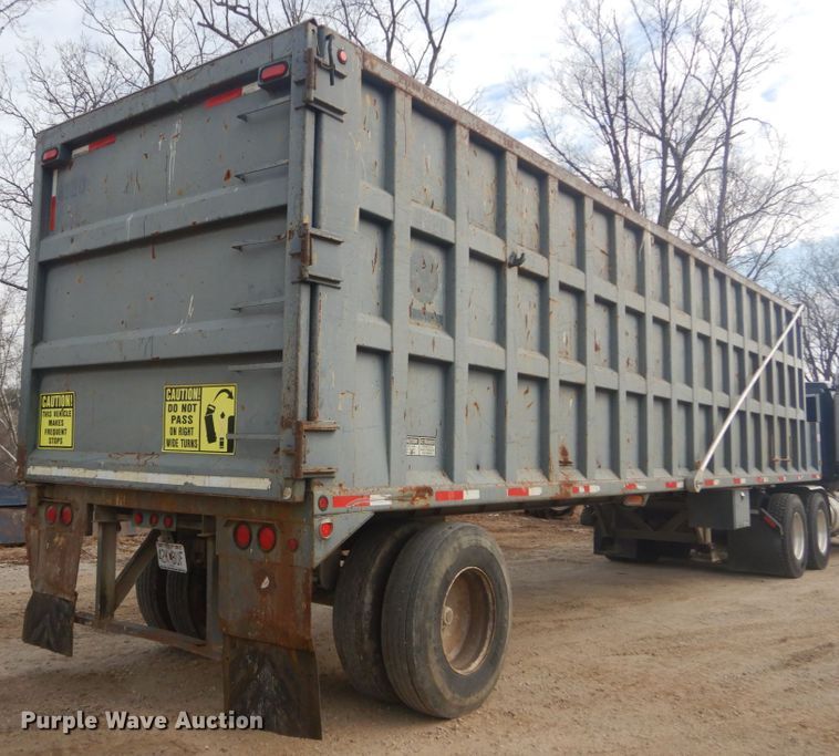 image for item HV9545 2006 Texoma Waste Control TT60 ejection trailer