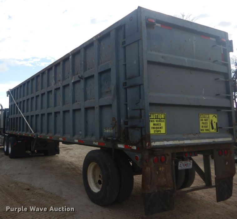 image for item HV9545 2006 Texoma Waste Control TT60 ejection trailer