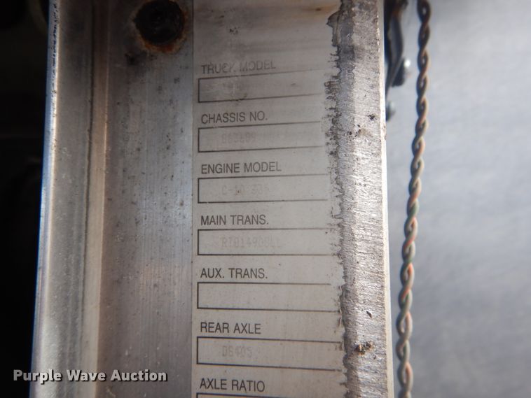 image for item HV9546 2000 Kenworth T800  dump truck