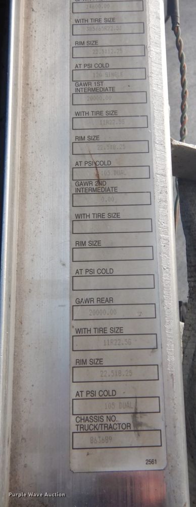 image for item HV9546 2000 Kenworth T800  dump truck