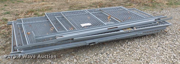 image for item DG2143 Space Guard Mfg. wire mesh security cage with door