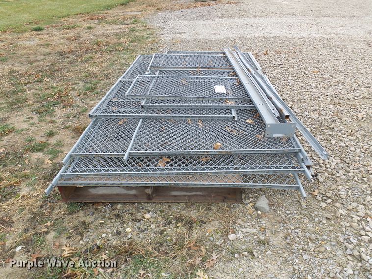 image for item DG2143 Space Guard Mfg. wire mesh security cage with door