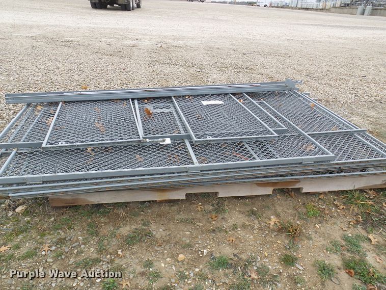 image for item DG2143 Space Guard Mfg. wire mesh security cage with door