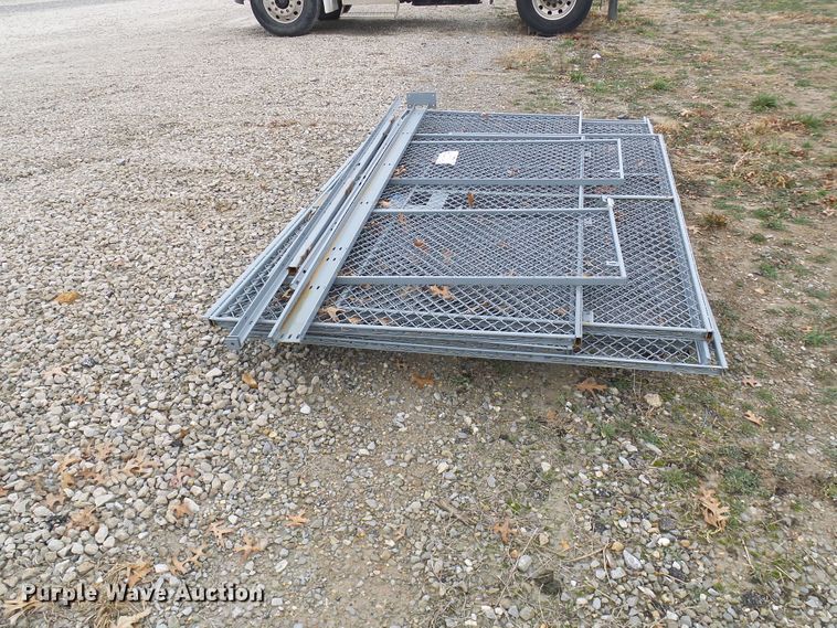 image for item DG2143 Space Guard Mfg. wire mesh security cage with door