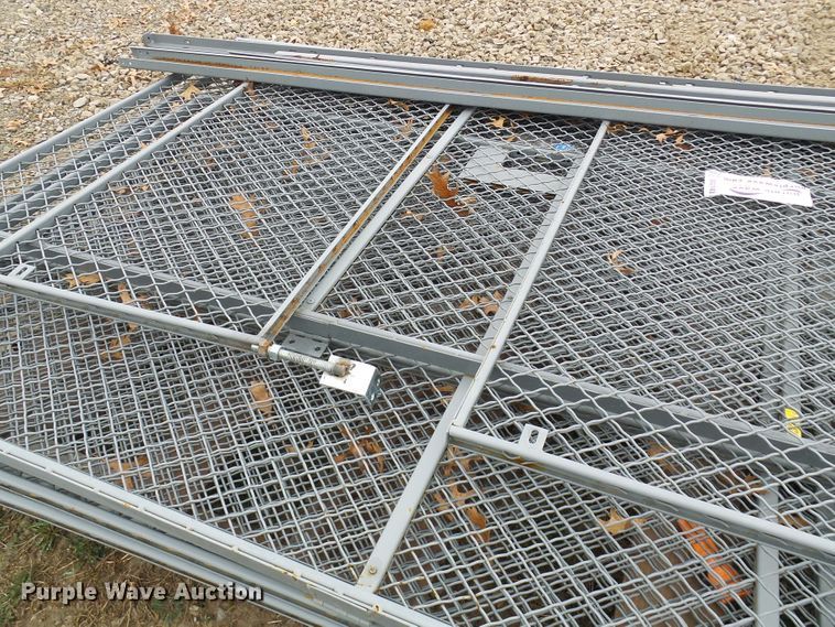 image for item DG2143 Space Guard Mfg. wire mesh security cage with door