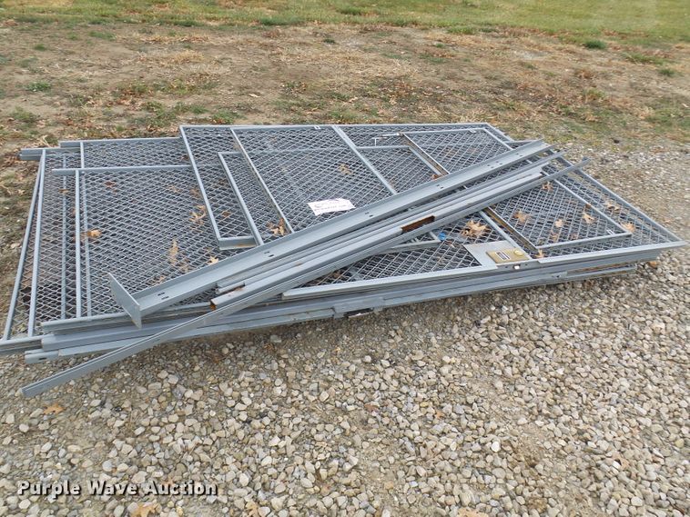 image for item DG2143 Space Guard Mfg. wire mesh security cage with door