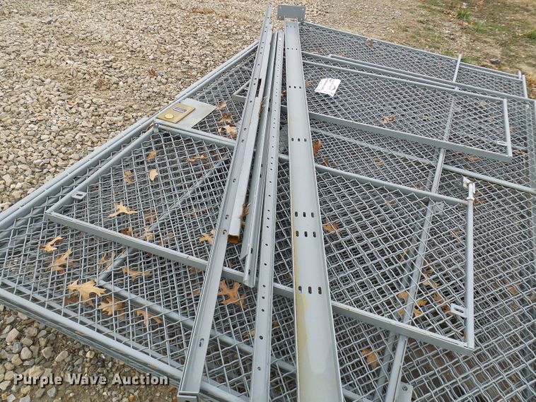 image for item DG2143 Space Guard Mfg. wire mesh security cage with door