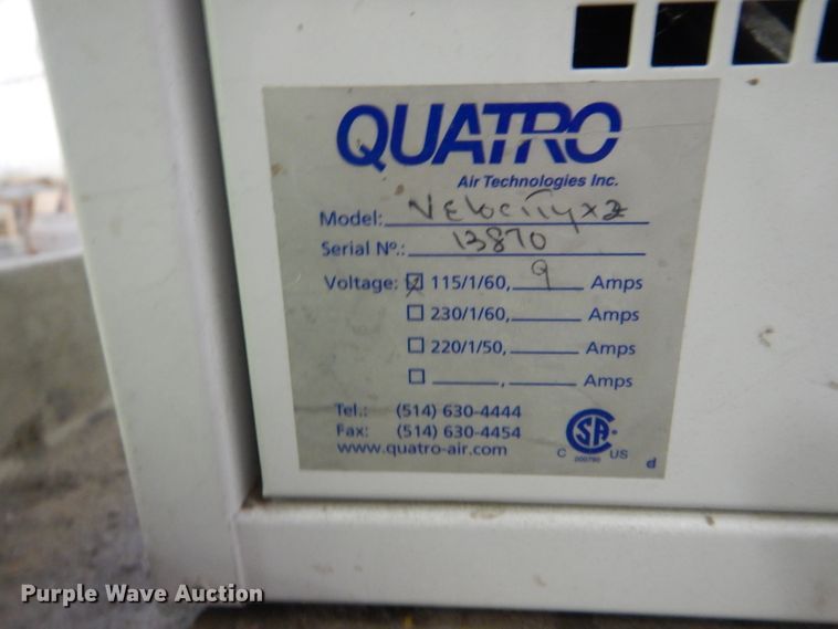 image for item DG4659 Quatro Velocity X2 air vacuum
