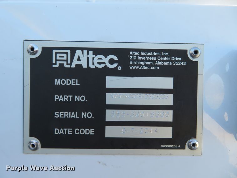 image for item DI3883 2014 Ford F550 Super Duty XL  bucket truck