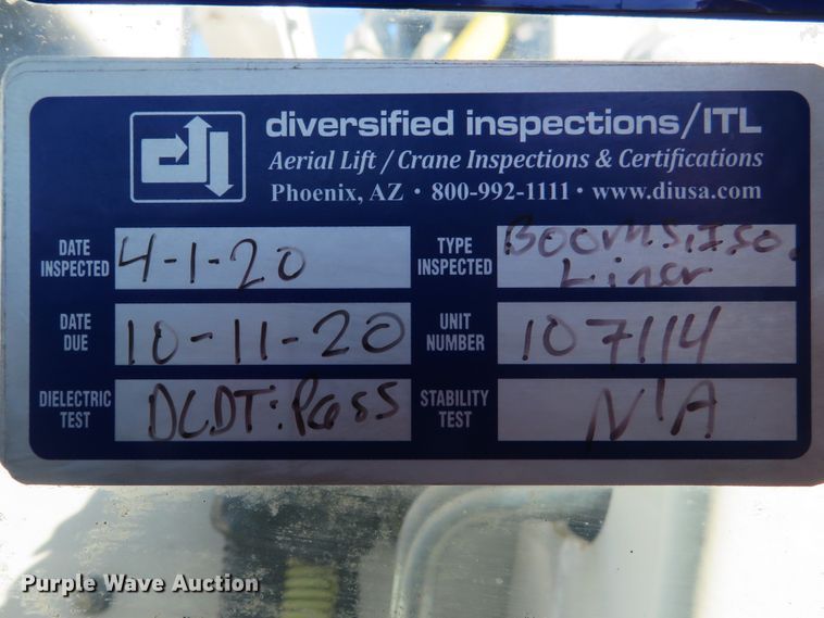 image for item DI3883 2014 Ford F550 Super Duty XL  bucket truck