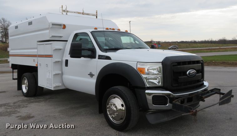 image for item DI3906 2011 Ford F550 Super Duty XL  chip bed truck