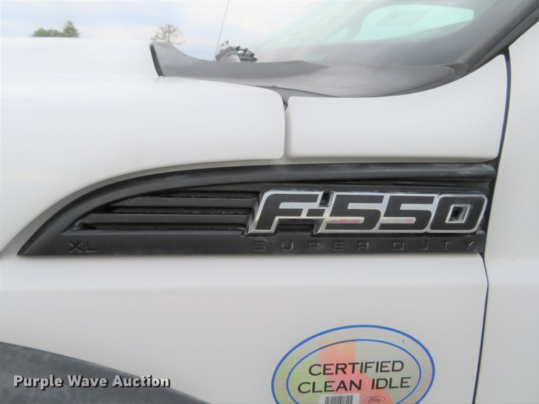 image for item DI3906 2011 Ford F550 Super Duty XL  chip bed truck