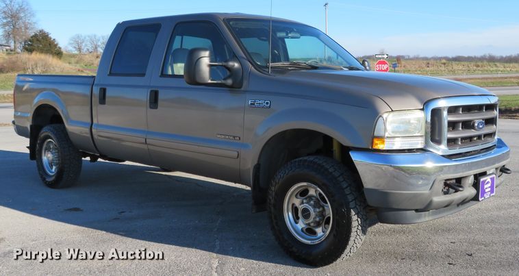 image for item DI3917 2002 Ford F250 Super Duty Lariat  Crew Cab pickup truck