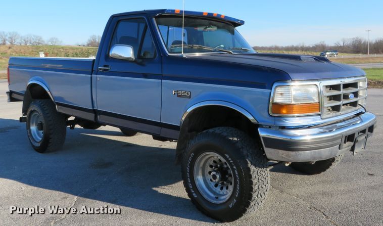 image for item DI3918 1997 Ford F350 XLT  pickup truck