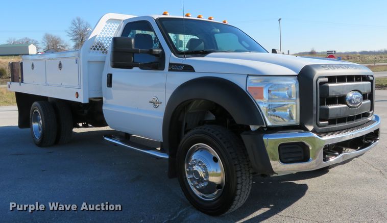 image for item DI3943 2012 Ford F450 Super Duty XL  flatbed truck