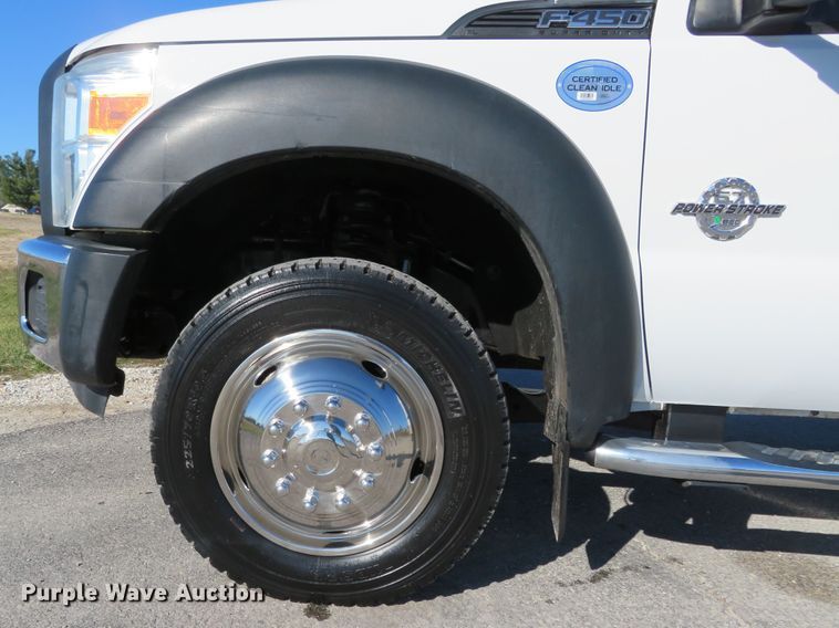 image for item DI3943 2012 Ford F450 Super Duty XL  flatbed truck