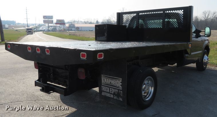 image for item DI3958 2002 Ford F350 Super Duty XL  dump flatbed pickup truck