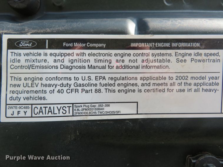 image for item DI3958 2002 Ford F350 Super Duty XL  dump flatbed pickup truck