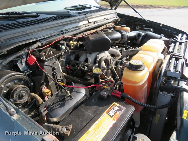 image for item DI3958 2002 Ford F350 Super Duty XL  dump flatbed pickup truck