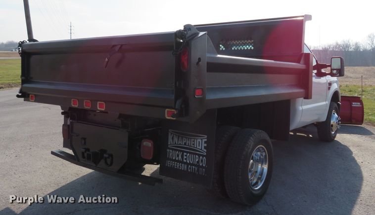 image for item DI3960 2009 Ford F350 Super Duty XL  dump bed pickup truck