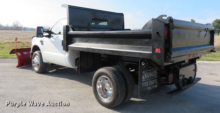 image for item DI3960 2009 Ford F350 Super Duty XL  dump bed pickup truck