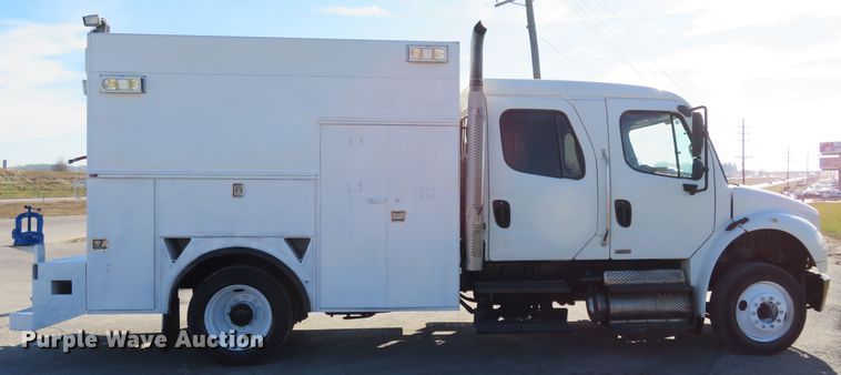 image for item DI3967 2010 Freightliner Business Class M2  Crew Cab utility truck