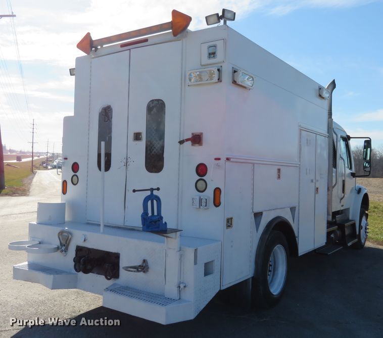 image for item DI3967 2010 Freightliner Business Class M2  Crew Cab utility truck